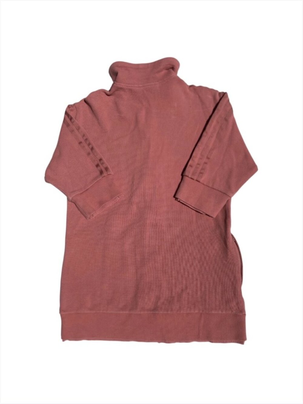 Adidas Women's Dusty Rose Cotton Zip-Up Track Jacket, XXS-S - Picture 3 of 5